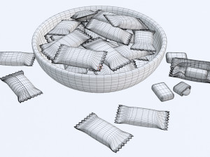 Candy 001 3D Model