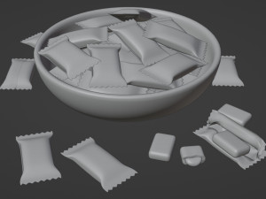 Candy 001 3D Model