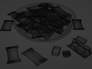 Candy 001 3D Model