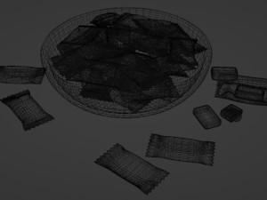 Candy 001 3D Model