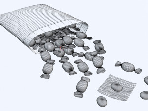 Candy 002 3D-Modell