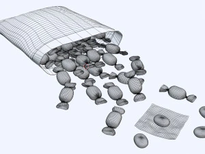 Candy 002 3D Model