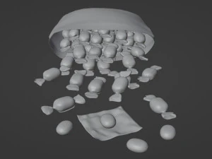Candy 002 3D Model