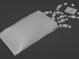 Candy 002 3D Model