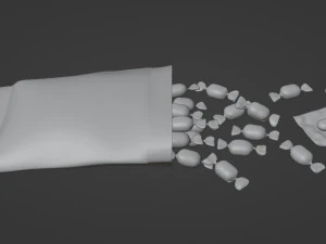 Candy 002 3D Model