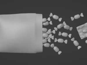 Candy 002 3D-Modell
