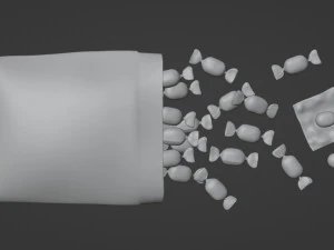 Candy 002 3D Model