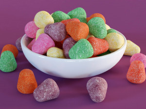 Sugar Coated Candy 001 3D Модель