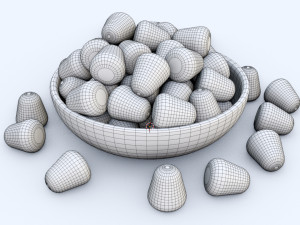 Sugar Coated Candy 001 3D Модель