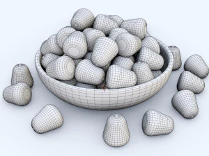 Sugar Coated Candy 001 3D Model