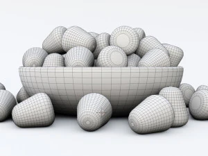 Sugar Coated Candy 001 3D Model