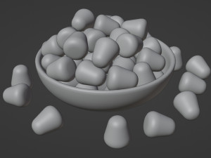 Sugar Coated Candy 001 3D Модель
