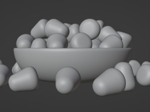 Sugar Coated Candy 001 3D Модель
