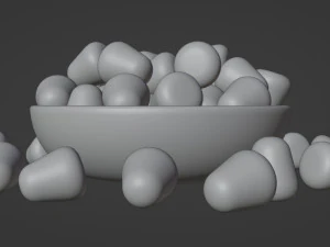 Sugar Coated Candy 001 3D Model