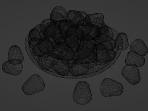 Sugar Coated Candy 001 3D Model