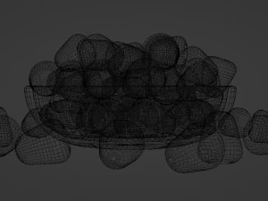 Sugar Coated Candy 001 3D Model