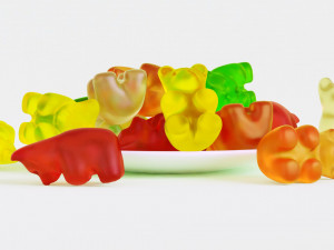Gummy Bear 001 Modèle 3D