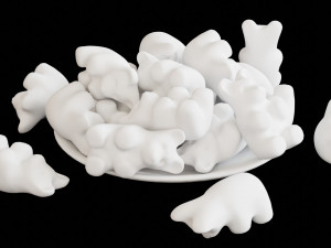 Gummy Bear 001 Modèle 3D