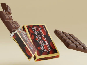 Chocolate 001 3D Model