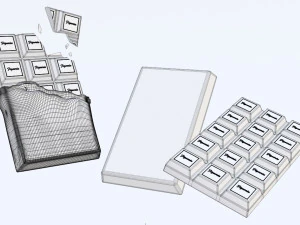 Chocolate 001 3D Model