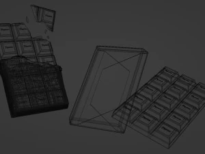 Chocolate 001 3D Model