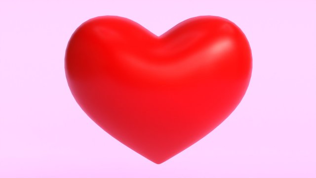 Love 001 3D Model .c4d .max .obj .3ds .fbx .stl .blend 