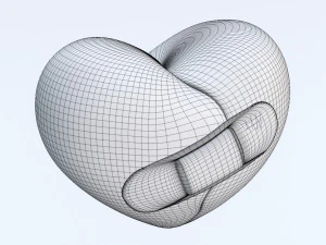 Amor 003 Modelo 3D
