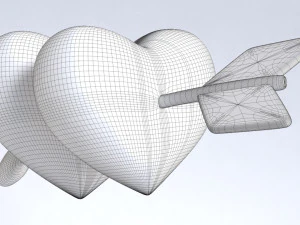 Love 005 3D Model