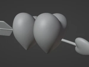 Love 005 3D Model