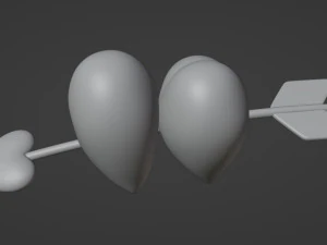 Love 005 3D Model