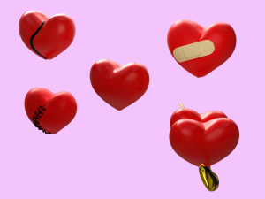 Love Pack 001 3D Модель