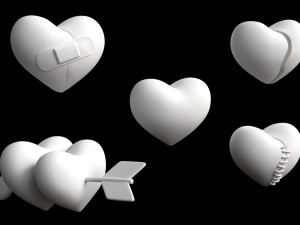 Love Pack 001 3D Модель
