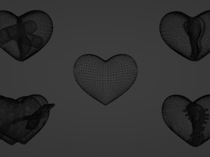 Love Pack 001 3D Модель
