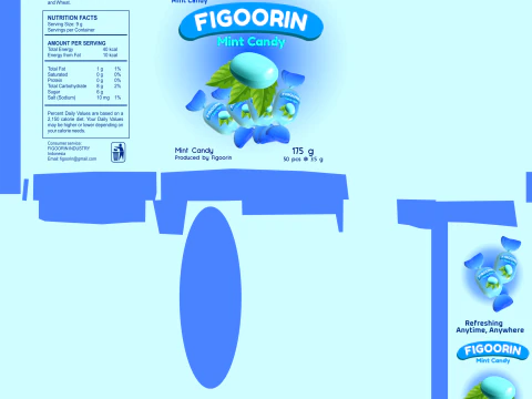 Candy Pack 001 3D Model