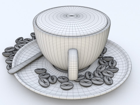 Cappuccino 001 Modelo 3D