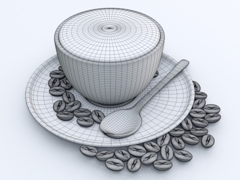 Cappuccino 001 Modelo 3D