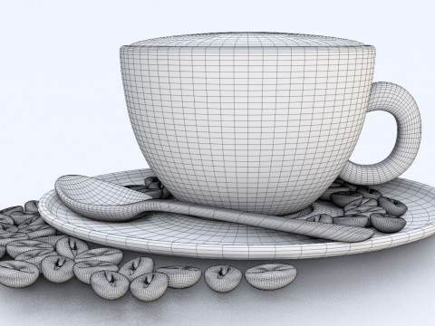 Cappuccino 001 Modelo 3D