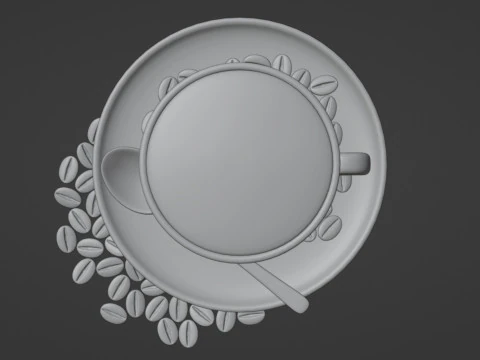 Cappuccino 001 3D Model