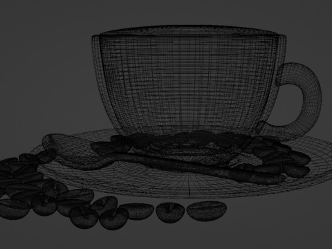 Cappuccino 001 Modelo 3D