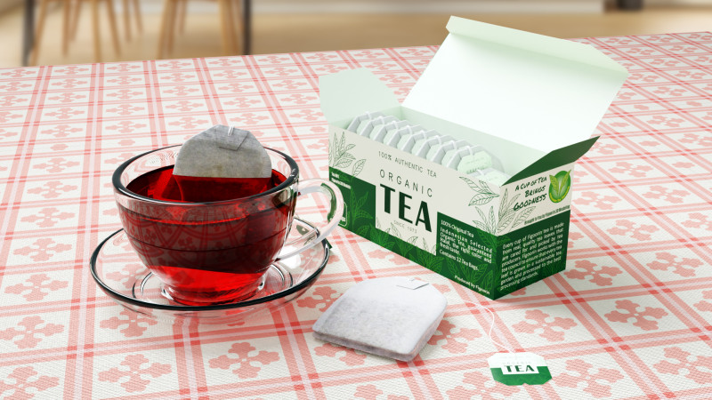 Tea 001 3D Model .c4d .max .obj .3ds .fbx .stl .blend 