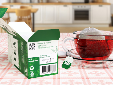 Tea 001 3D Model