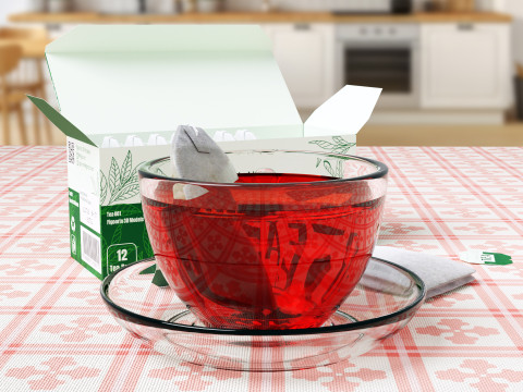 Tea 001 3D Model