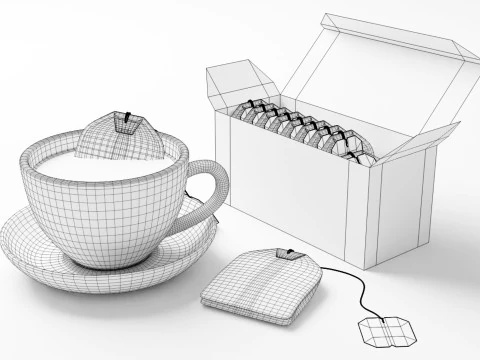 Tea 001 3D Model