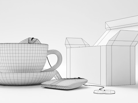 Tea 001 3D Model