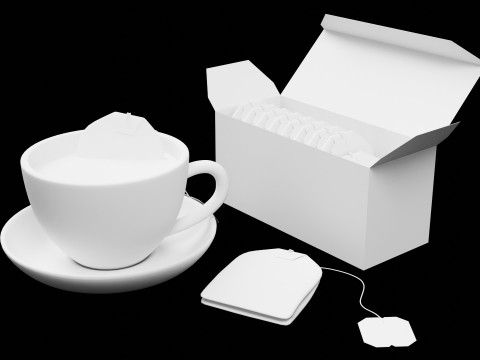 Tea 001 3D Model