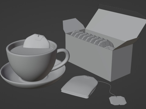 Tea 001 3D Model