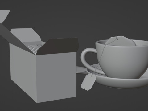Tea 001 3D Model