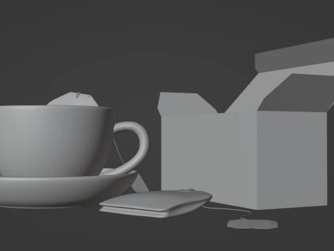 Tea 001 3D Model