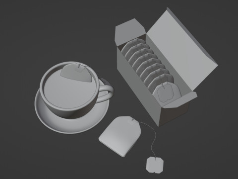 Tea 001 3D Model