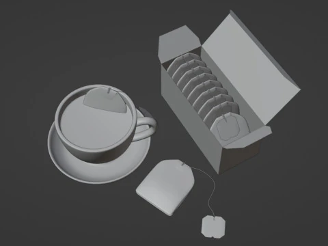 Tea 001 3D Model